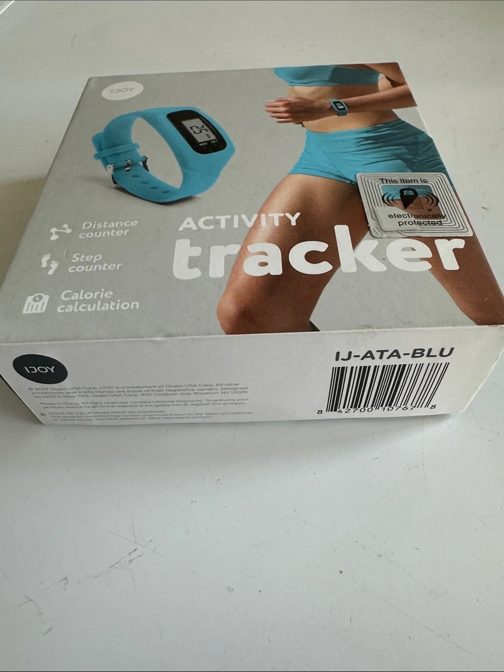iJoy Blue Activity Tracker Wristband